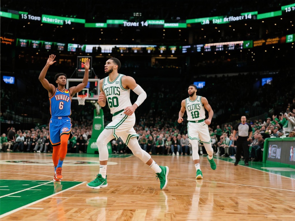 随着赛季临近尾声，凯尔特人正在不断刷新球